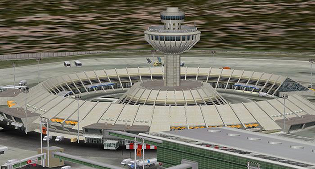 Здание аэропорта «Звартноц». Фото: http://www.old.mztour.ru/aviatickets/airports/zvartnoc.php