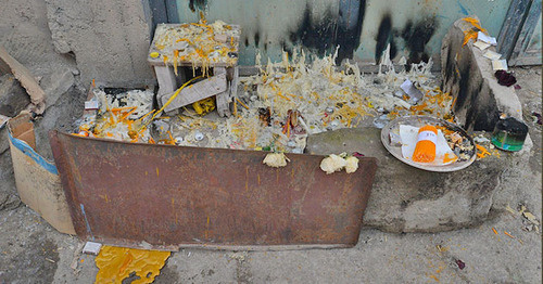 Дом семьи Аветисян, убитой в Гюмри.
Фото: © PAN Photo / Karo Sahakyan