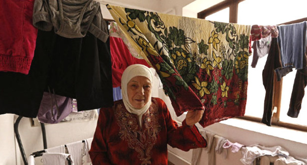 Беженка из Сирии. Фото: Владимир Аносов ЮГА.ру