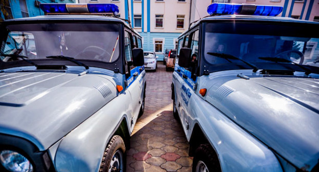 Полицейские машины. Фото: Максим Тишин / Югополис