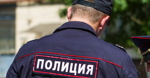 Сотрудник полиции.  Фото: Геннадий Аносов / Югополис