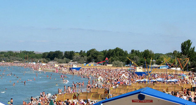 Пляж в Анапе. Фото: Артём Топчий https://ru.wikipedia.org/