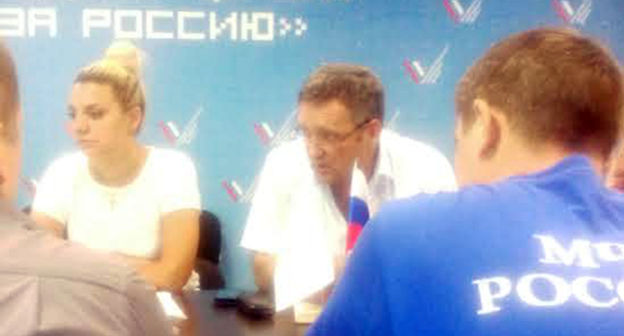 заседание по вопросу ликвидации пожарной части. Фото Татьяны Филимоновой для "Кавказского узла"