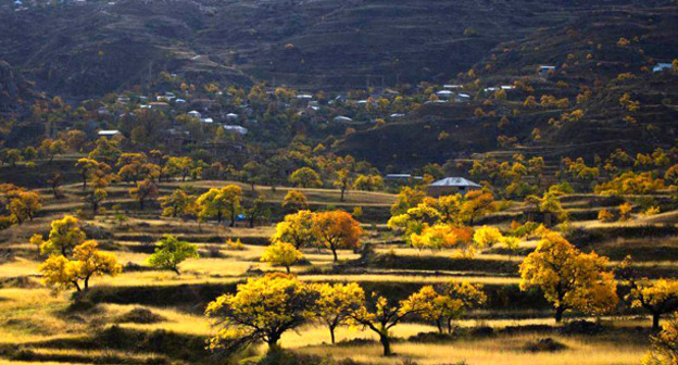 Село Гоор-Хиндах Шамильского района Дагестана. Фото: Магомед Шапиев http://odnoselchane.ru/