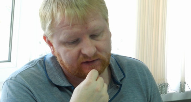 Руководитель УФАС по Волгоградской области Роман Лучников. Фото Татьяны Филимоновой для "Кавказского узла"