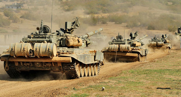 Проверка боеготовности войск. Фото: Sputnik/ Саид  Царнаев