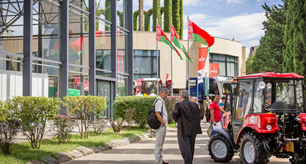 Национальная выставка Беларуси в Тбилиси. Сентябрь 2016 г. Фото Sputnik/ Levan Aviabreli