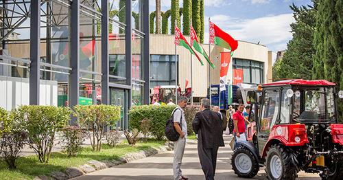 Национальная выставка Беларуси в Тбилиси. Сентябрь 2016 г. Фото Sputnik/ Levan Aviabreli