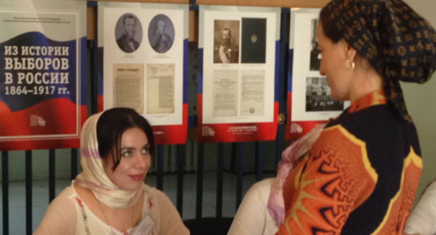 На избирательном участке во время голосования. Чечня. Фото Магомеда Магомедова для "Кавказского узла"