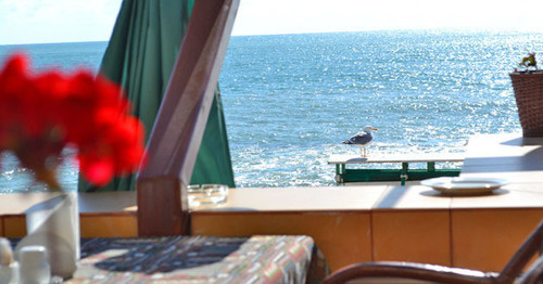 Пляж Сочи. Фото Светланы Кравченко для "Кавказского узла"