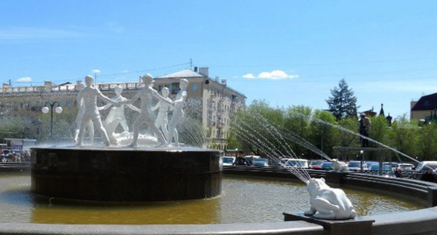 Фонтан «Детский хоровод». Волгоград.  Фото Татьяны Филимоновой для "Кавказского узла"