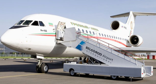 Самолет авиакомпании "Грозный-авиа". Фото http://grozny-avia.ru/news/itemlist/user/556-gpoznyyavia