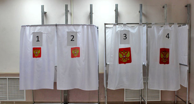 На одном из избирательных участков во Владикавказе. 18 сентября 2016 г. Фото Эммы Марзоевой для "Кавказского узла"