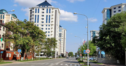 Гудермес. Чечня. Фото Магомеда Магомедова для "Кавказского узла"