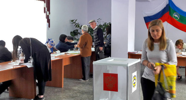 Выборы в Государственную Думу. КЧР, 18 сентября 2016 г. Фото Аси Капаевой для "Кавказского узла"