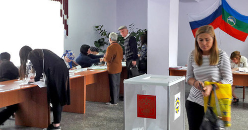 Выборы в Государственную Думу. КЧР, 18 сентября 2016 г. Фото Аси Капаевой для "Кавказского узла"