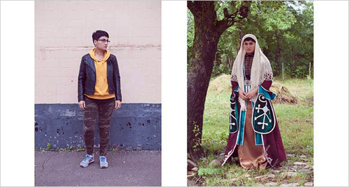 Диптих в в проекте "Отображение". Фото предоставила Мария Муссова 