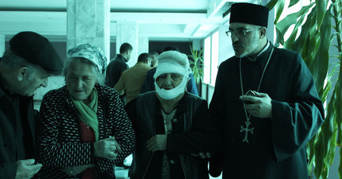 Пострадавшие в ДТП под Бесланом. 14 октября 2016 г. Фото Эммы Марзоевой для "Кавказского узла"