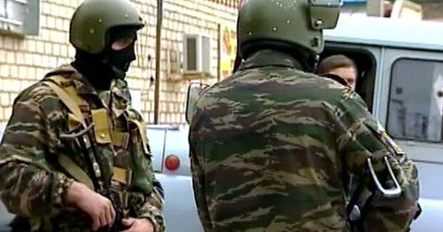 Сотрудники силовых структур. Фото www.riadagestan.ru