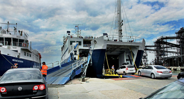 Керченская переправа. Фото: Aleksander Kaasik https://ru.wikipedia.org/