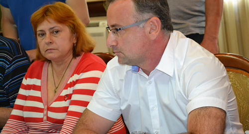 застройщик Арсен Садатиеров. Фото Светланы Кравченко для "Кавказского узла"