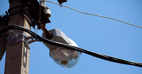 Электрический столб. Фото: Юрий Гречко / Югополис