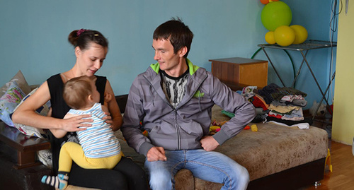 Жильцы дома 164/9 по улице Армавирская в Сочи. Фото Светланы Кравченко для "Кавказского узла"