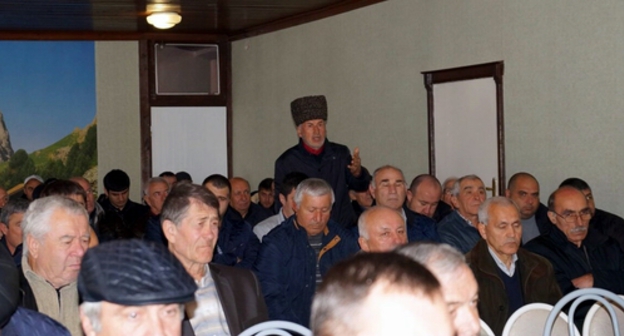 Участники съезда организации "За право выбора" в Адыгее. 5 ноября 2016 года. Фото предоставлено "Кавказскому узлу" Аскером Сохтом.