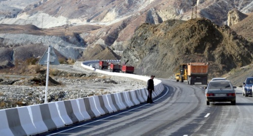 Открытая на границе Хунзахского и Гергебильского районов дорога. Фото: Khunzakh.ru