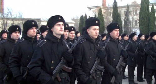 Присяга в Севастополе. Фото https://grozny.tv/news.php?id=9301