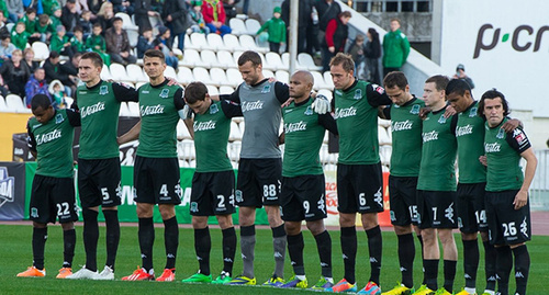 Игроки ФК "Краснодар". Фото http://sportreport.com/uploads/20141217163921_d4d3b_1280x1280.jpg