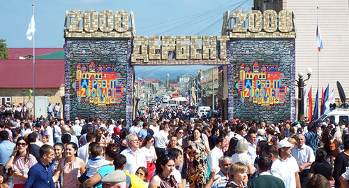 Праздничные мероприятия, посвященные 2000-летию Дербента. 19 сентября 2015 г. Фото Тимура Исаева для "Кавказского узла"