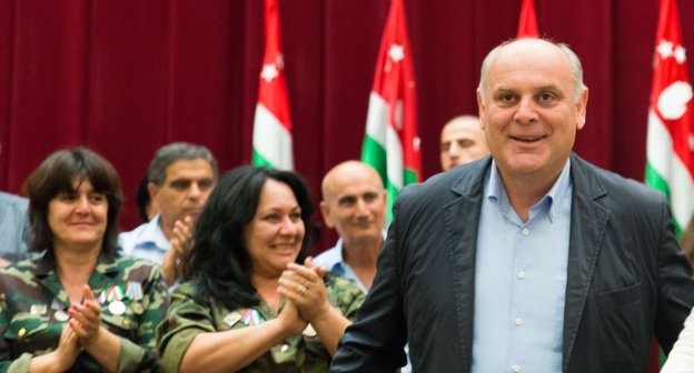 Аслан Бжания. Фото: RFE/RL