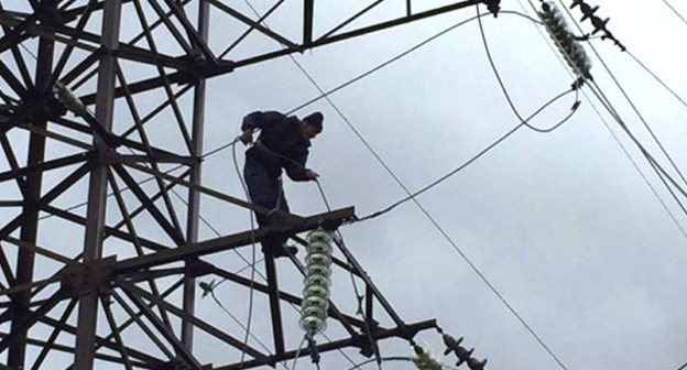 Линия электропередач. Фото: http://sputnik-georgia.ru/