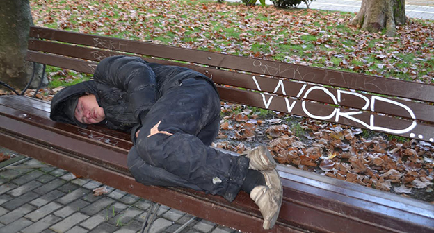 Бездомный. Фото Светланы Кравченко для "Кавказского узла"