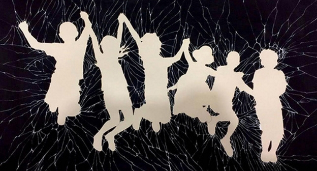 Картина Амины Кабулаевой "Прерванное счастье". Фото предоставлено Патимат Гусейновой