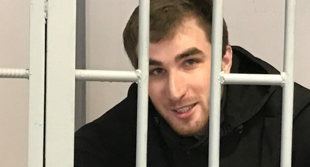 Жалауди Гериев в зале суда. 28 декабря 2016 г. Фото Патимат Махмудовой для "Кавказского узла"