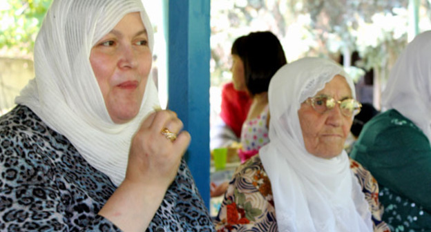 Сирийские репатрианты. Фото Людмилы Маратовой для "Кавказского узла"