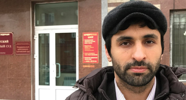 Магомед Магомедов. Фото Патимат Махмудовой для "Кавказского узла"