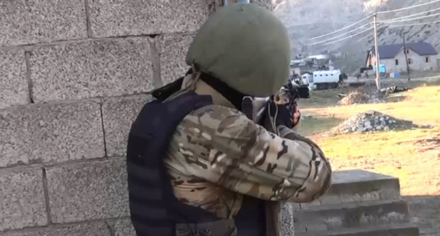 Сотрудник силовых структур. Фото http://nac.gov.ru/