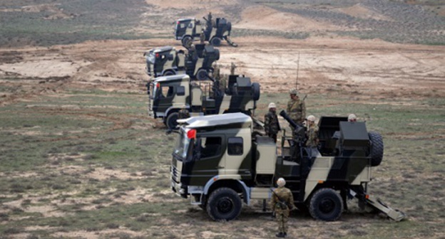 Занятия по боевой подготовке минометных подразделений в Азербайджане. Фото пресс-службы министерства обороны Азербайджана, www.mod.gov.az