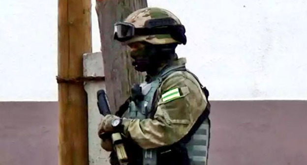 Сотрудник силовых структур. Фото http://nac.gov.ru/