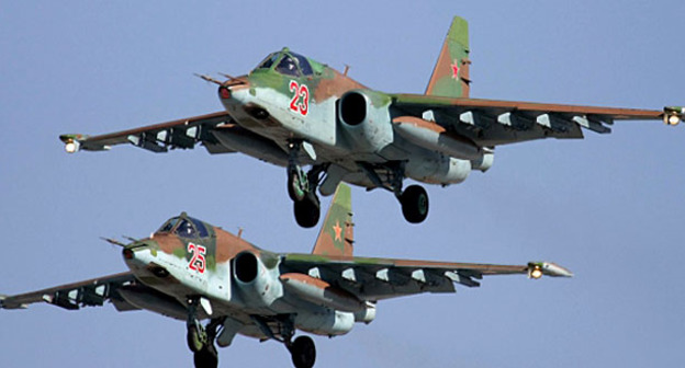 Штурмовики Су-25СМ3. Фото http://structure.mil.ru/