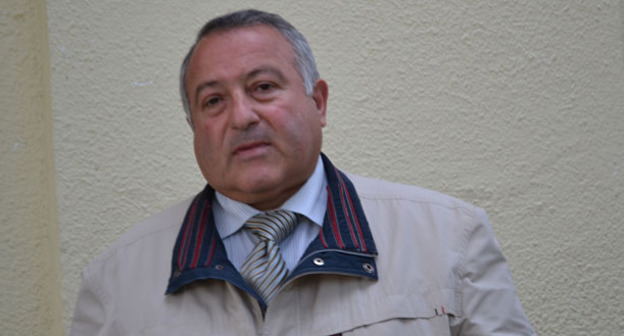 Хачик Такмазян. Фото Светланы Кравченко для "Кавказского узла"