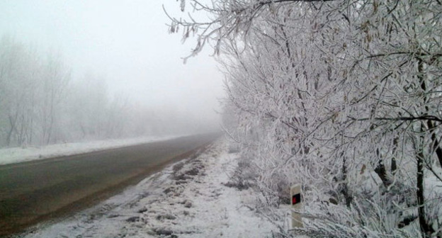 Дорога в Лорийской области. Армения. Фото Армине Мартиросян для "Кавказского узла"