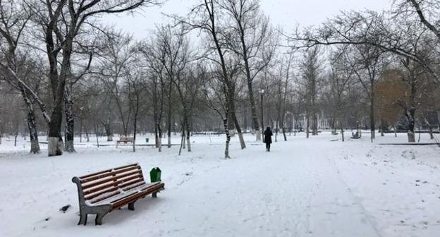 Парк Ленинского комсомола в Махачкале. Фото Патимат Махмудовой для "Кавказского узла"