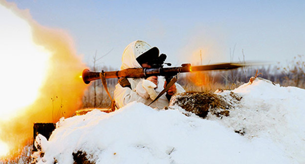 Учения российской военной базы в Армении. Фото http://function.mil.ru