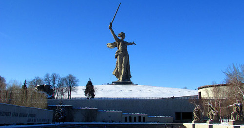 Скульптура "Родина-мать зовет!". Волгоград. Фото Вячеслава Ященко для "Кавказского узла"