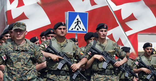 Грузинская армия. Фото: Sputnik/Давид Хизанишвили