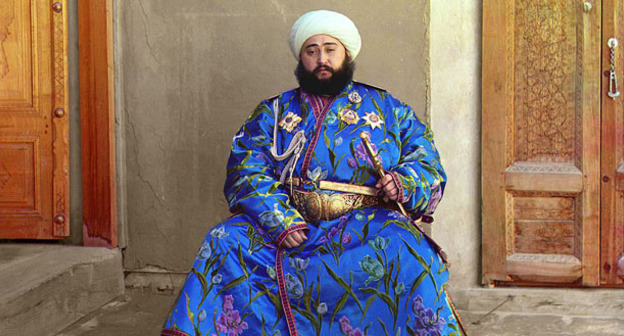 Сейид Алим-хан, эмир Бухарский. Фото: Прокудин-Горский Сергей Михайлович, 1911 год. https://ru.wikipedia.org/